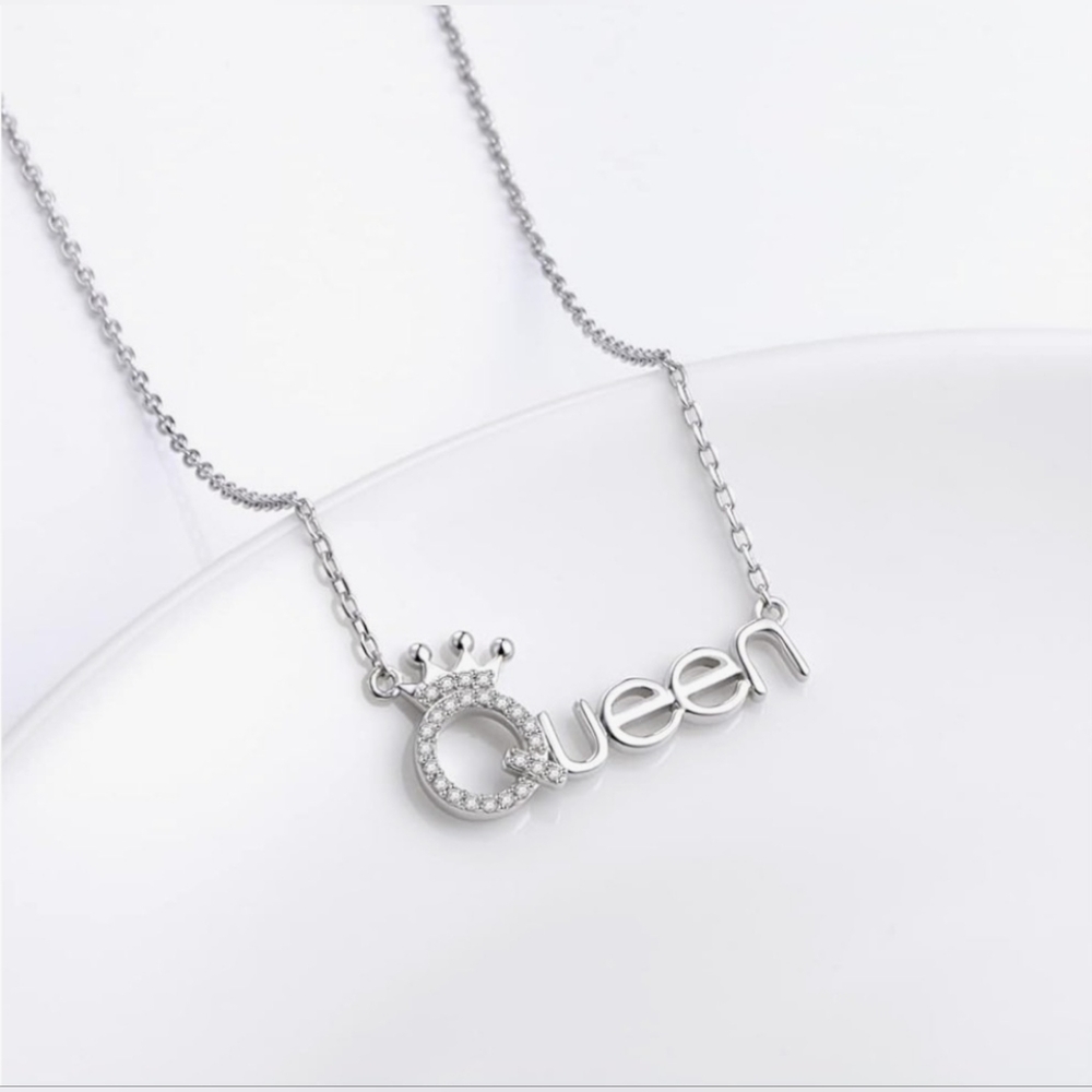 Silver 'Queen' Necklace | Flyow